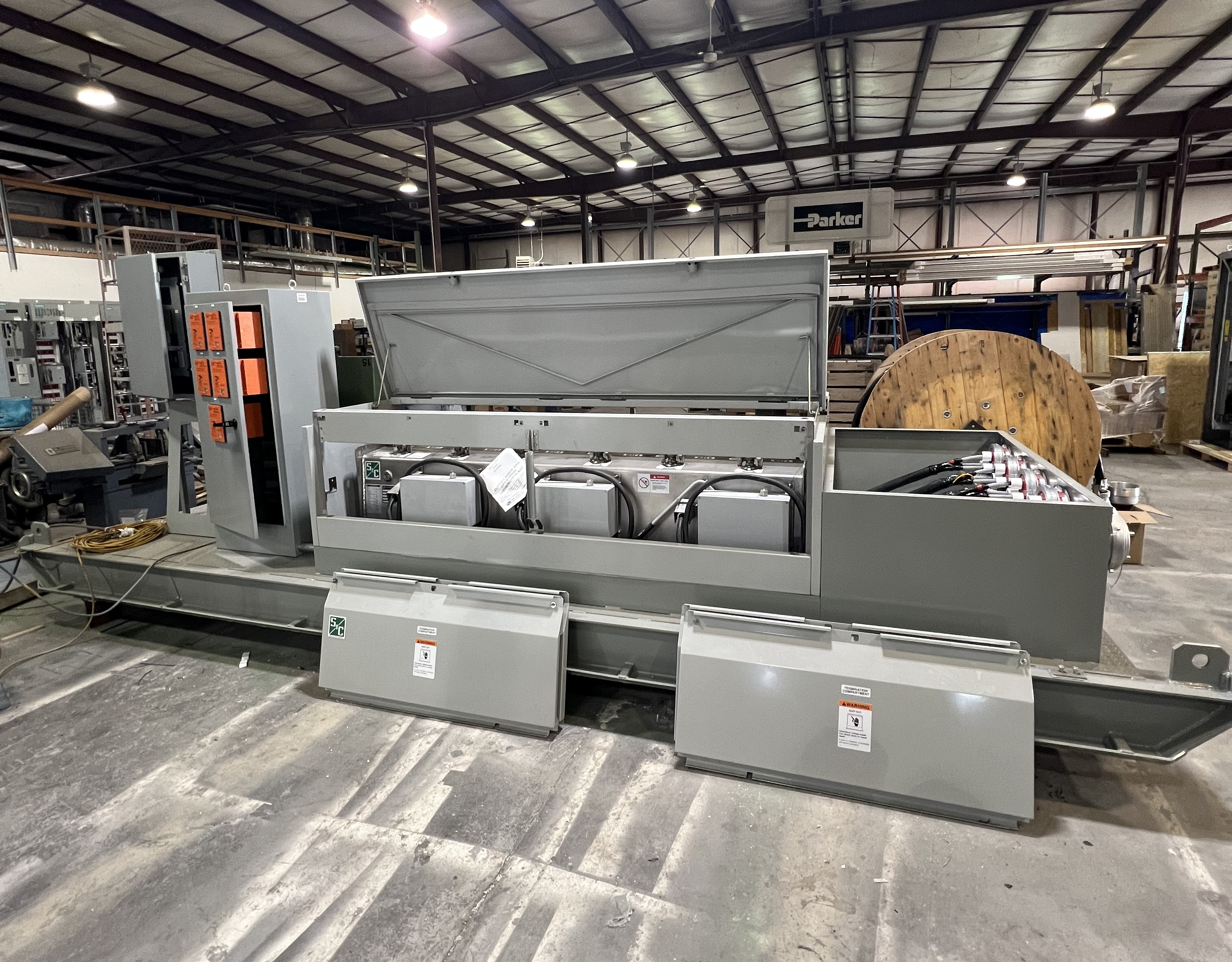 Industrial hydraulic and pneumatic equipment