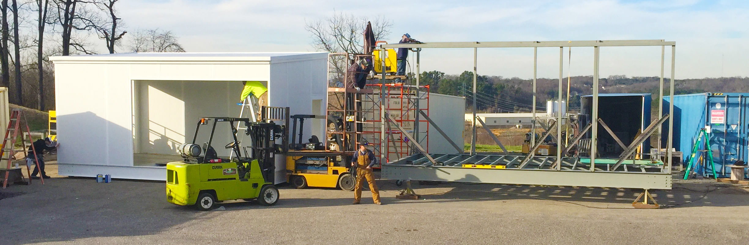 Industrial facility interior